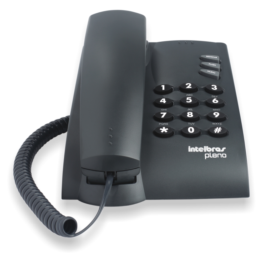 Telefone Intelbras com fio pleno