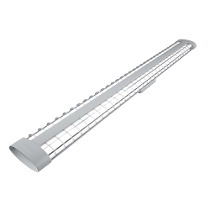 Luminária Led Aletada Sobrepor 2 x 9
