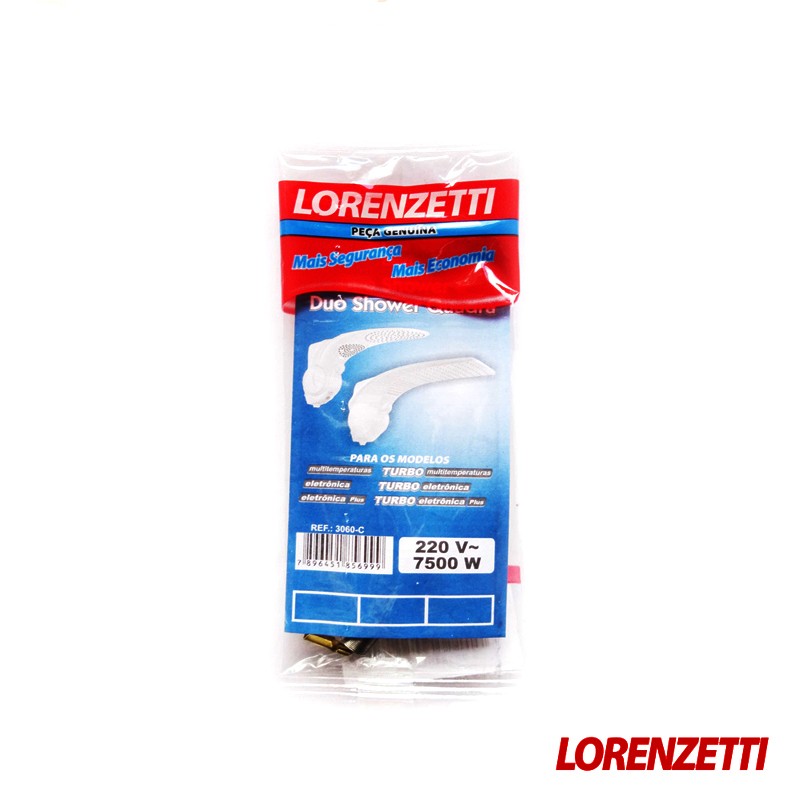 Resistência Duo Shower Lorenzetti 220V/7500W